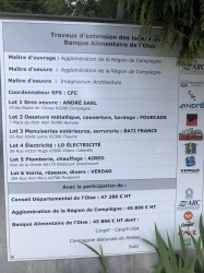 Extension de la banque alimentaire de l'Oise à Compiègne pour l'ARC - lot GO